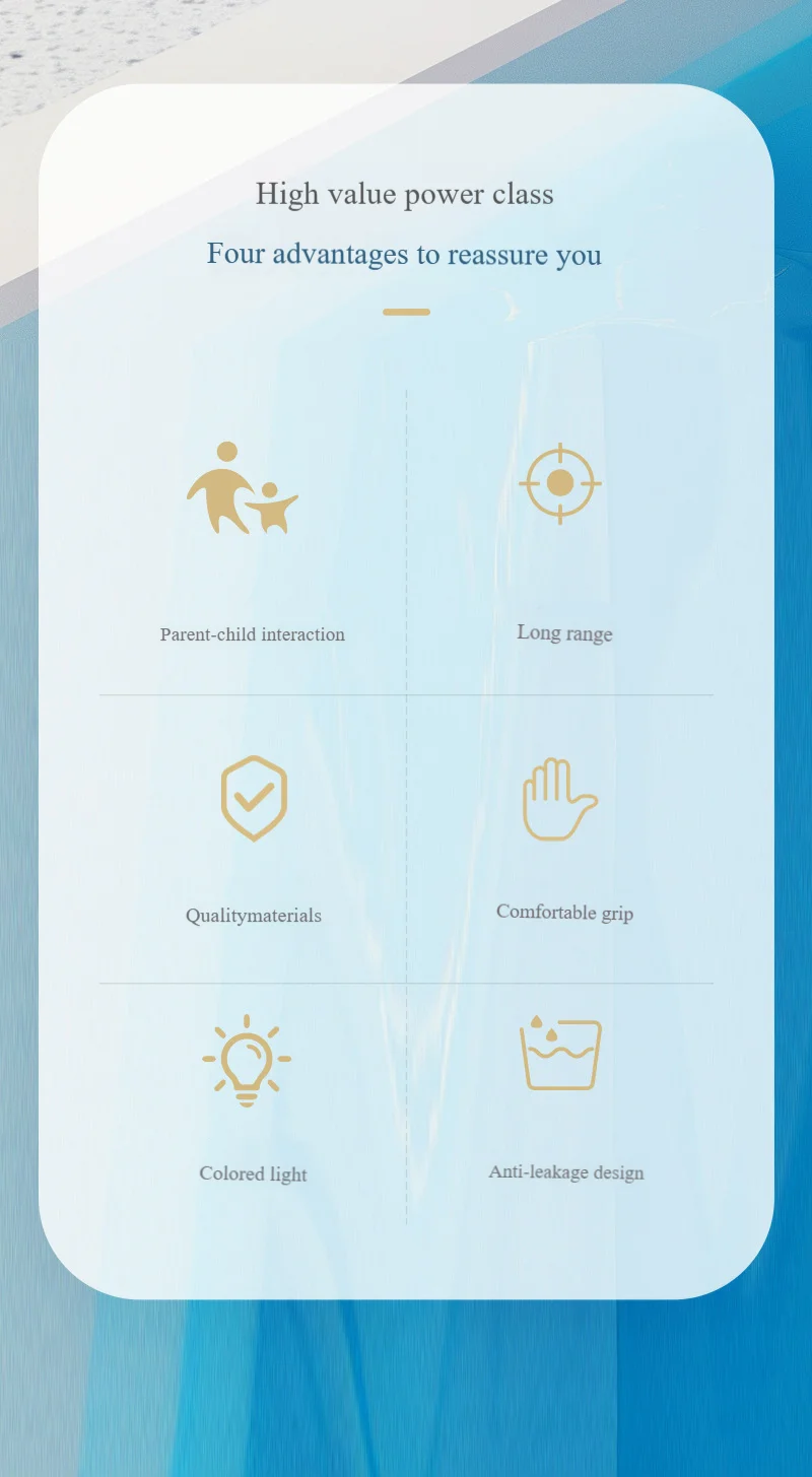 New Electric Automatic Water Gun With light Sprays Water Continuously High-pressure High-speed Powerful Ice Blast Water Gun Toys - Image 9