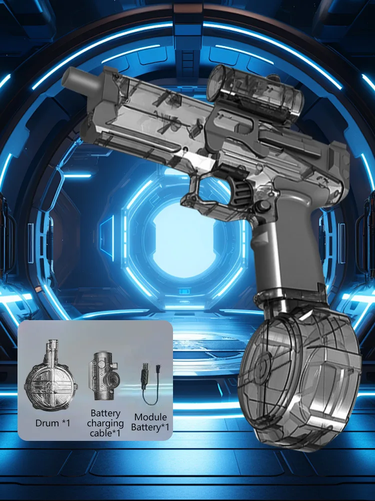 Ultimate Battle Blaster Water Gun Long Range Electric Water Blaster with Light Ultimate Battle Blaster Electric Water Gun Flame - Image 8