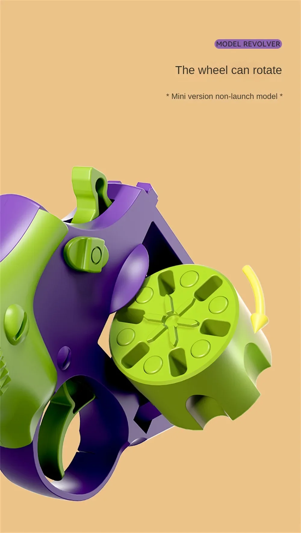 Fidget Toys 3D Printed Mini 1911 Fidget Blaster Stress Relief Toys for Adults Rotatable Design Suitable Anyone Best Gift - Image 15