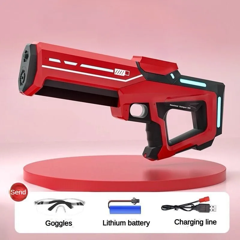 Xiaomi Wireless Dual Electric Automatic Water Gun Large Capacity 8m Range Electric Burst Mode Summer Beach Outdoor Fun Kids Toys - Image 9